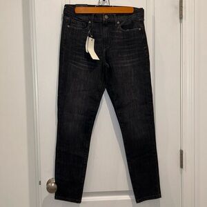 Banana Republic Women’s Mid Rise Fitted Through Leg Ankle Length Jeans, Size 29